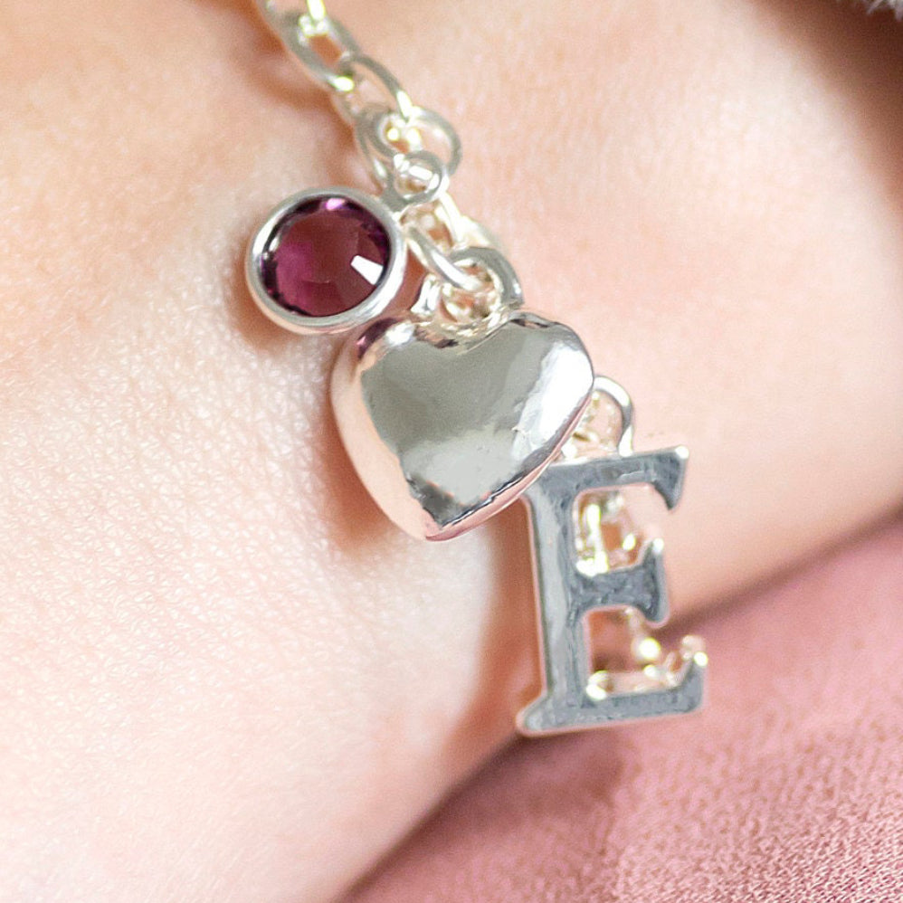 Bracelet à personnaliser Billes et breloques en argent sterling 9.25, 4 breloques au choix, extensible