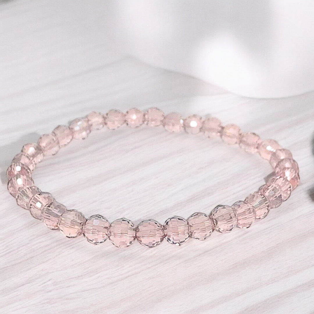 Bracelet cristal rose