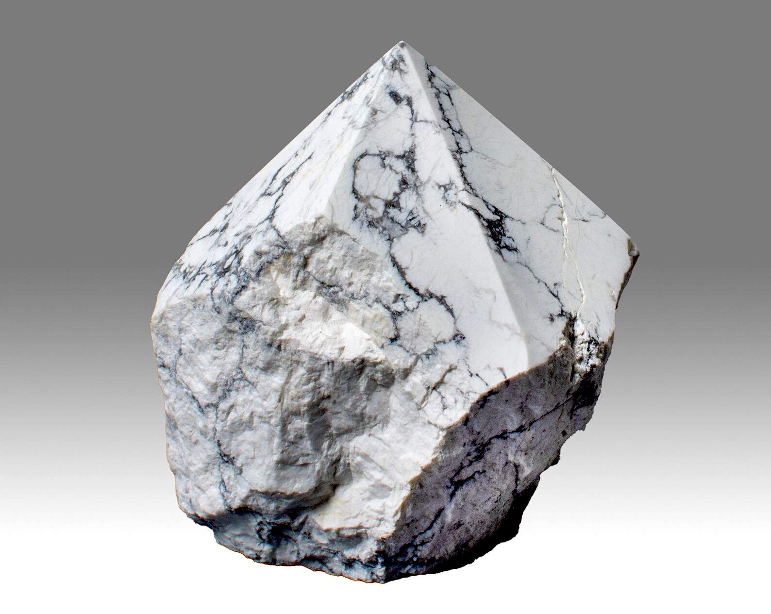 Bracelet en Howlite et argent sterling 9.25