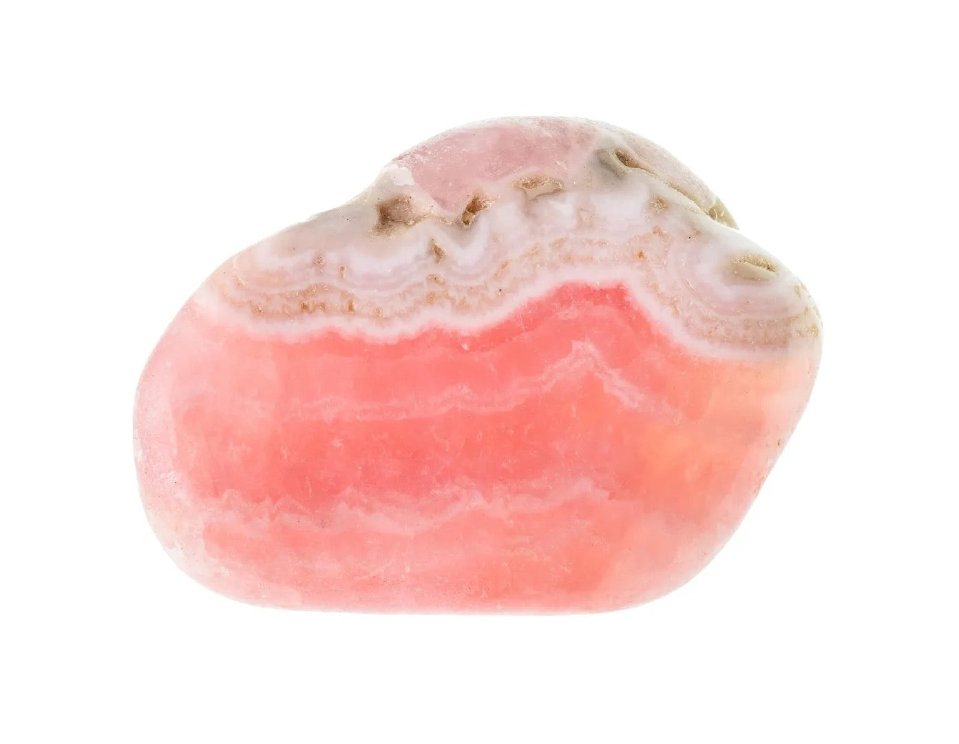 Bracelet en pierre Dialogite naturelle et argent sterling 9.25