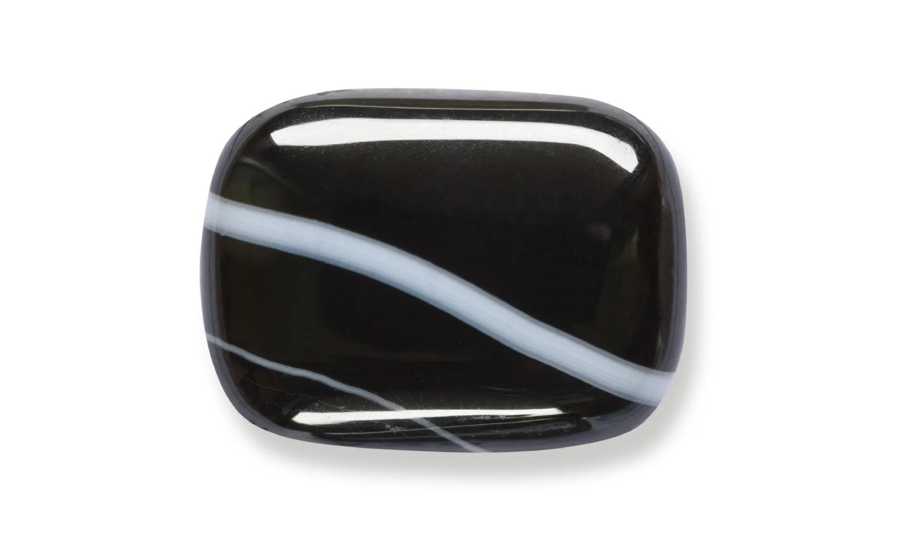 Bracelet d’Onyx noir mat